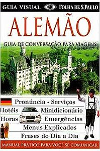 Guia de conversação para viagens Alemão Guia Visual Folha de São Paulo - Pocket