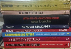 Kit Peter Drucker  e Foudation - 9 livros