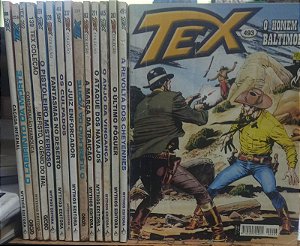 Tex coleção Kit - 15 Volumes - Globo e Mythos