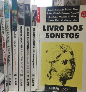 Kit 7 Volumes Lpm literatura (marcas)