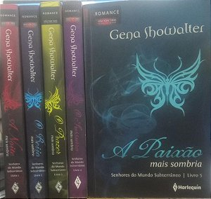 Kit Senhores do mundo subterrâneo - Gena Showalter - 5 Volumes