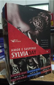 Box Amor e suspense - Sylvia Day 3 volumes (marcas de uso)