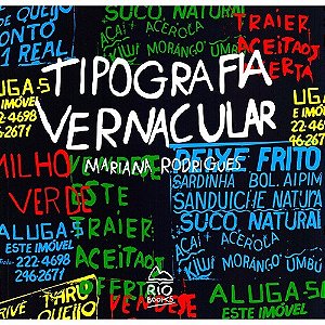 Tipografia Vernacular - Mariana Rodrigues - * Novo*