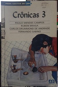 Crônicas 3 - Paulo Mendes Campos / Rubem Braga (marcas)