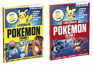 A História de Pokémon Vol. 1 e 2 - Geração 1 a 8 - Ed. Europa