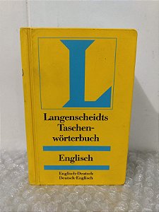 Langenscheidts Taschen-wörterbuch -Englisch-Deutsch / Deutsch-Englisch