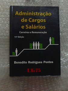 Administração de Cargos e Salários - Benedito Rodrigues Pontes