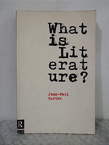 What is Literature? - Jean-Paul Sartre