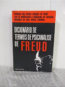 Dicionário de termos de Psicanálise de Freud