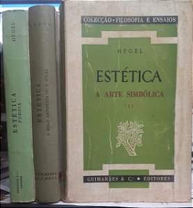 Kit Hegel 3 Volumes Estética - Colecção Filosofia e ensaios (envelhecido)