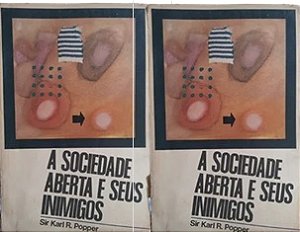 História da Sociedade Aberta e Seus Inimigos 2 Volumes - Sir Karl R. Popper