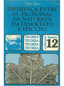 Diferença Entre as Filosofias da Natureza Em Demócrito e Epicuro - Karl Marx