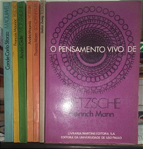 Kit O Pensamento vivo de - 7 Volumes - Ed. Martins