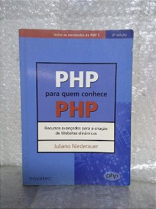 Php Para Quem Conhece Php - Juliano Niederauer