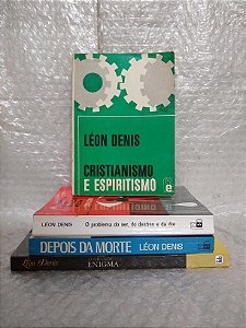 Coleção Léon Denis C/ 4 Volumes