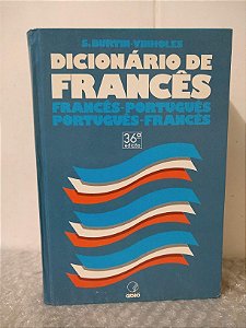 Dicionário de Francês - S. Burtin-Vinholes