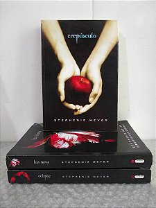 Coleção Crepúsculo C/ 3 Volumes - Stephenie Meyer