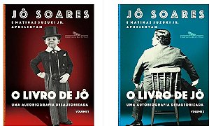 O Livro de Jô: Uma Autobiografia Desautorizada 2 Volumes - Jô Soares e Matinas Suzuki Jr.