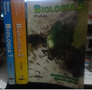 Kit Armênio Uzuniam - 3 Volumes Biologia (marcas)