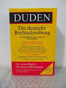 Die Deutsche Rechtschreibung - Duden