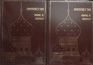 Crime e Castigo - Fiodor M. Dostoiévski - 2 Volumes - Ed. Abril Capa Dura