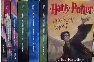 Coleção Harry Potter 7 volumes - Coleção Completa - J. K. Rowling Lacrados numerados