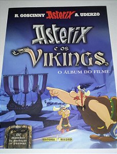 Asterix e os Vikings - álbum do filme - Uderzo - Goscinny