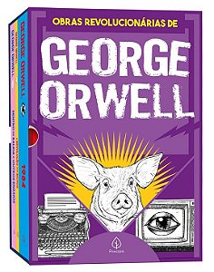 Box - As obras revolucionárias de George Orwell - 3 Volumes - Novo e lacrado
