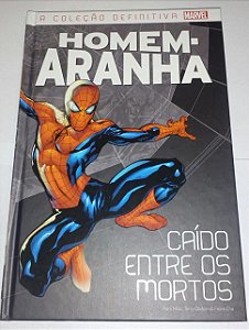 Homem-Aranha 1 Caído entre os mortos - Coleção Definitiva Marvel Capa Dura