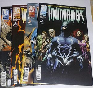 Inumanos - Marvel coleção completa em 4 volumes