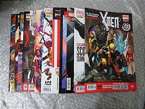 Coleção X-men C/ 12 HQ's - Marvel Comics