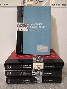 Coleção A Ditadura C/ 4 Livros - Elio Gaspari