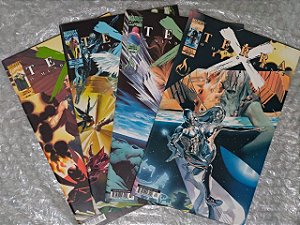 Coleção Marvel: Terra X - O Mundo Mutante C/ 4 HQ's (completa)