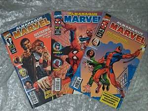 Coleção Almanaque Marvel - Marvel Comics - C/3 volumes