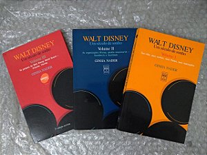 Coleção Walt Disney Um século de Sonho - Ginha Nader C/3 volumes