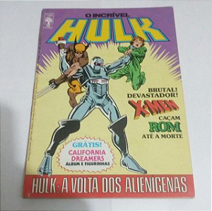 O incrível Hulk 28 - A volta dos alienígenas Ed. Abril