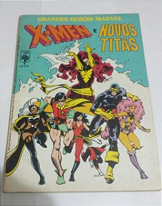 X-men e Novos Titãs - Grandes Heróis Marvel - 9