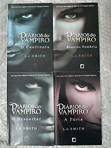 Coleção Diários do Vampiro - L. J. Smith C/4 livros