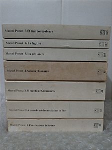 Coleção En Busca Del Tiempo Perdido - Marcel Proust /C7 volumes