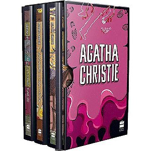 Box Agatha Christie 3 volumes - Assassinato ma casa do pastor, Um pressentimento funesto, A casa torta - Novo e Lacrado