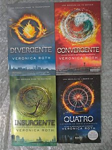 Coleção Divergente - Veronica Roth C/4 Livros