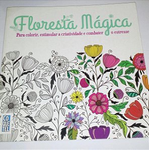 Floresta Mágica - Para colorir Anti-Stress