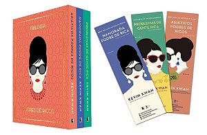 Box Trilogia Podres de Ricos - Kevin Kwan + Marcadores