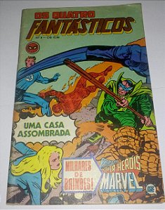 Os Quatro Fantásticos 9 - Uma casa assombrada - Marvel RGE