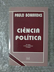 Ciência Política - Paulo Bonavides