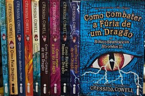 Coleção Como treinar seu dragão - Cressida Cowell C/10 Livros