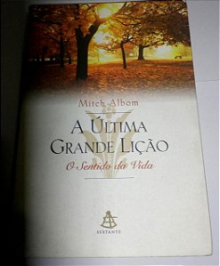 A última grande lição - Mitch Albom (marcas)