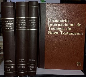 Dicionário Internacional de Teologia do Novo Testamento 4 Vols - Lothar Coenen e Colin Brown