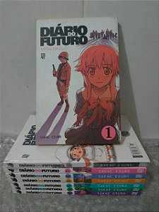 Coleção Diário do Futuro - Mirai Nikki C/8 Volumes