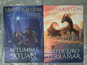 Coleção Ciclo Terramar - Ursula K. Le Guin C/2 volumes